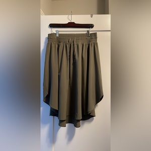 Lululemon Skirt. Flowy, Versatile and Airy! Camo Green. Size 8. Like New!!